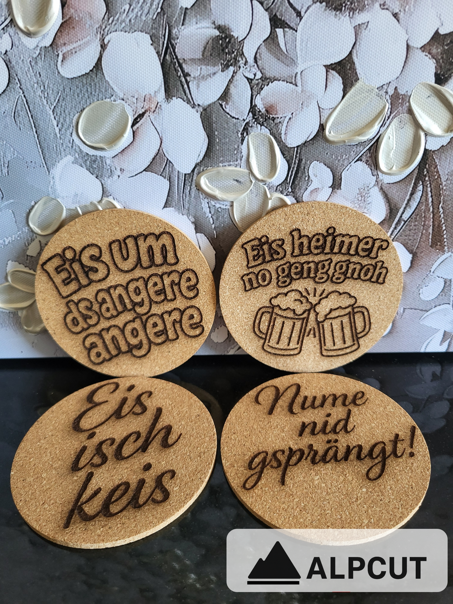 Untersetzer Set Bern (Kork)