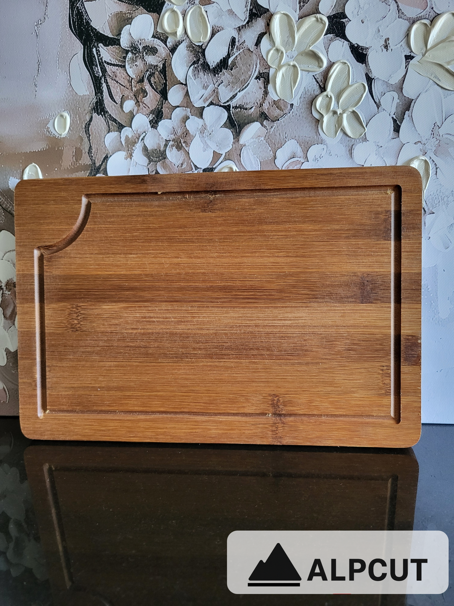 Holzbrett Hochland-Rind (Bambus)