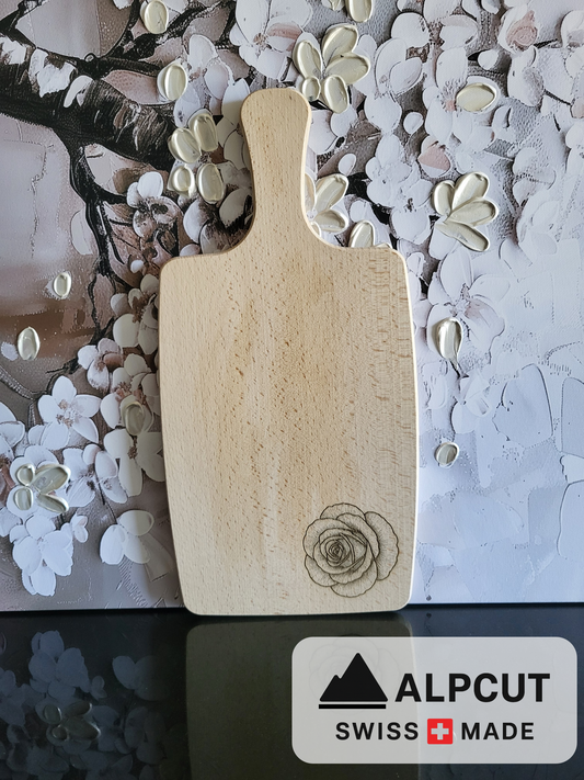 Holzbrett_mitGriff_Rose_Alpcut